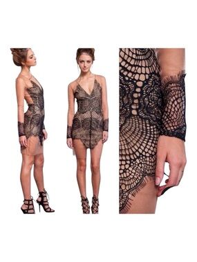 For Love And Lemons | Dresses | For Love Lemons Yellow Tati Lace Ruffle  Dress | Poshmark